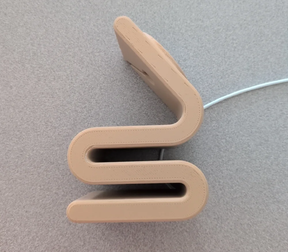 Beige Modern Phone Stand